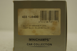 Bentley Arnage R 2003, light blue, 433139400, Minichamps 1:43