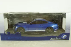 Ford Mustang Shelby GT 500 Fast Track bluemetallic/white, 1805901, Solido 1:18