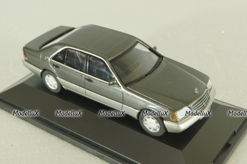 Mercedes-Benz 600 SEL (W140) 1991, grey, 070043, Herpa, 1:43