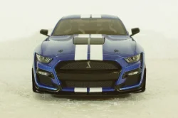 Ford Mustang Shelby GT 500 Fast Track bluemetallic/white, 1805901, Solido 1:18