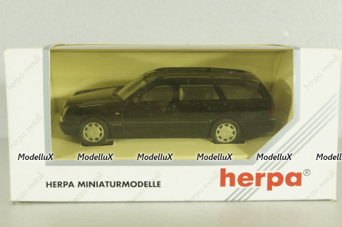 Mercedes E320 T-Modell (S210) 1995, black, 070393, Herpa 1:43