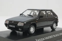 Skoda Favorit Black Line, KALEIDOSKOP SKODA (DeAgostini) 1:43