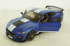 Ford Mustang Shelby GT 500 Fast Track bluemetallic/white, 1805901, Solido 1:18