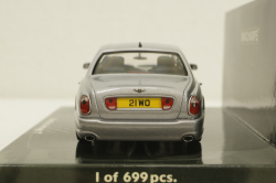 Bentley Arnage T, 2003, Silver, 436139074, Minichamps 1:43