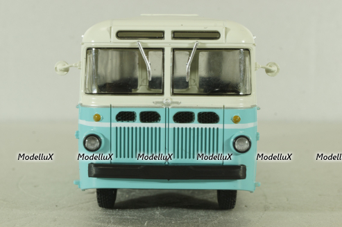 РАФ-976 автобус, белый/бирюзовый, Наши Автобусы №22, Modimio 1:43