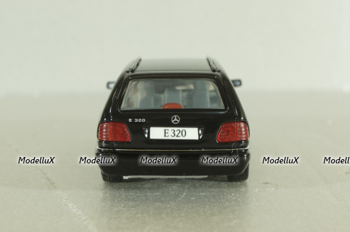 Mercedes E320 T-Modell (S210) 1995, black, 070393, Herpa 1:43
