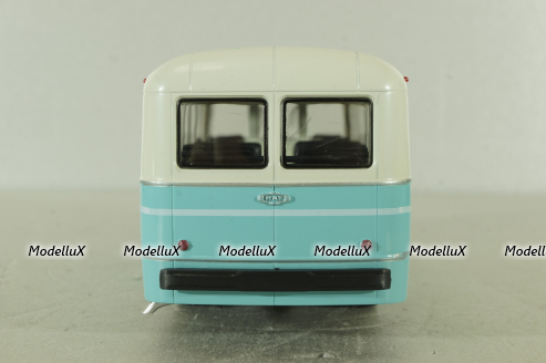 РАФ-976 автобус, белый/бирюзовый, Наши Автобусы №22, Modimio 1:43