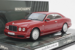 Bentley Brooklands, 2007, red, 436139622, Minichamps 1:43