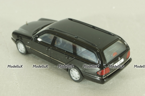 Mercedes E320 T-Modell (S210) 1995, black, 070393, Herpa 1:43