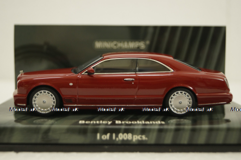 Bentley Brooklands, 2007, red, 436139622, Minichamps 1:43