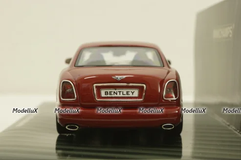 Bentley Brooklands, 2007, red, 436139622, Minichamps 1:43