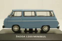 Skoda 1203 Minibus, blue, KALEIDOSKOP SKODA (DeAgostini) 1:43