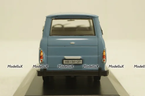 Skoda 1203 Minibus, blue, KALEIDOSKOP SKODA (DeAgostini) 1:43
