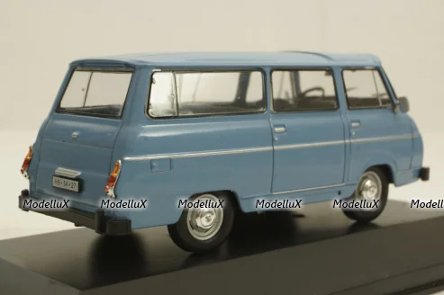 Skoda 1203 Minibus, blue, KALEIDOSKOP SKODA (DeAgostini) 1:43