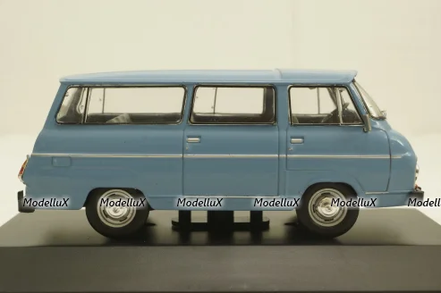 Skoda 1203 Minibus, blue, KALEIDOSKOP SKODA (DeAgostini) 1:43