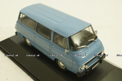 Skoda 1203 Minibus, blue, KALEIDOSKOP SKODA (DeAgostini) 1:43