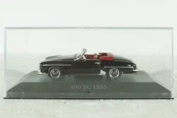 Mercedes 190SL, (R121), 1955 black, Altaya 1:43
