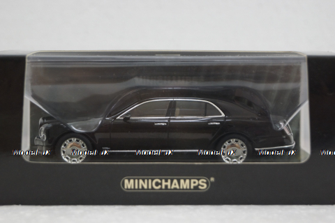 Bentley Mulsanne 2010, black, 436139900, Minichamps 1:43