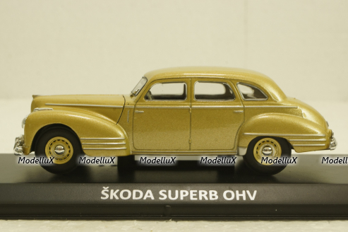 Skoda Superb OHV, Gold, KALEIDOSKOP SKODA (DeAgostini) 1:43