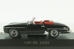 Mercedes 190SL, (R121), 1955 black, Altaya 1:43