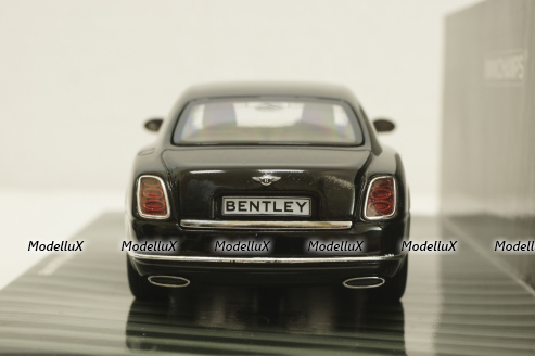 Bentley Mulsanne 2010, black, 436139900, Minichamps 1:43