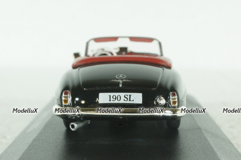 Mercedes 190SL, (R121), 1955 black, Altaya 1:43