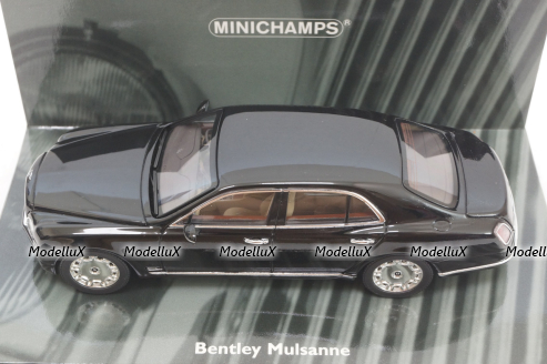 Bentley Mulsanne 2010, black, 436139900, Minichamps 1:43