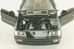 Audi V8 1988, black, 1024, Schabak 1:43