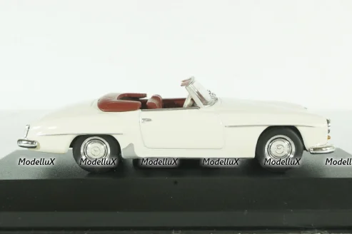 Mercedes 190SL, 1955 (R121), white, Altaya 1:43