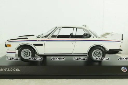BMW 3.0 CSL (E9) 1971, white, 80432411550, Minichamps 1:18
