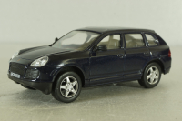 Porsche cayenne turbo 2008, blue,  Automax 1:43