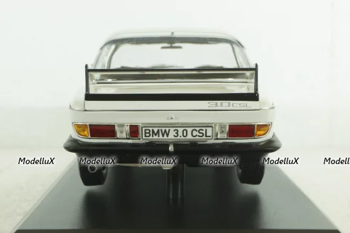 BMW 3.0 CSL (E9) 1971, white, 80432411550, Minichamps 1:18