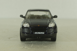 Porsche cayenne turbo 2008, blue,  Automax 1:43