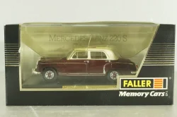 Mercedes 220 S Ponton (W180) 1956, dark red, 4325, Faller 1:43 