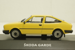 Skoda Garde, yellow, KALEIDOSKOP SKODA (DeAgostini) 1:43
