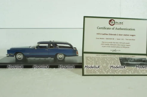 Cadillac Eldorado 2-door station wagon, 1972, EMUS43013B, Esval Model 1:43