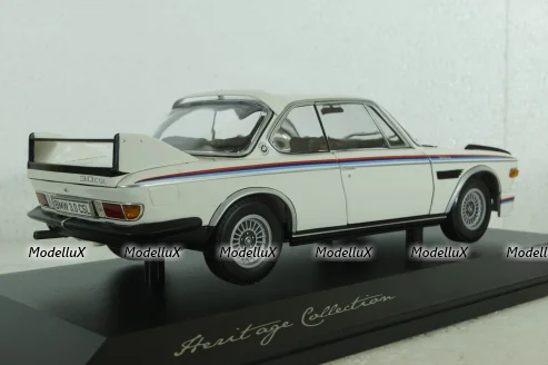 BMW 3.0 CSL (E9) 1971, white, 80432411550, Minichamps 1:18