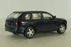 Porsche cayenne turbo 2008, blue,  Automax 1:43