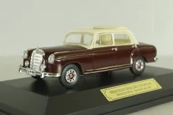 Mercedes-Benz 220 S Ponton (W180) 1956, dark red, 4325, dealer edition, Faller 1:43