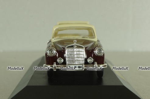 Mercedes 220 S Ponton (W180) 1956, dark red, 4325, Faller 1:43 
