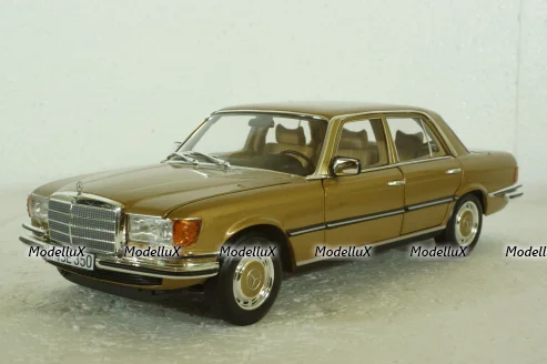 Mercedes 350 SE W116 1973 goldmetallic, 183970, Norev 1:18