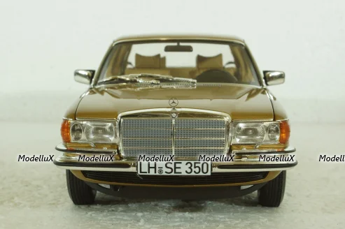 Mercedes 350 SE W116 1973 goldmetallic, 183970, Norev 1:18