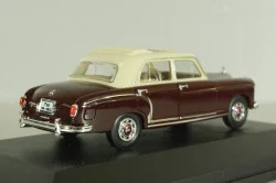 Mercedes-Benz 220 S Ponton (W180) 1956, dark red, 4325, dealer edition, Faller 1:43
