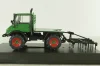 Mercedes Unimog U406 1977, green, Тракторы: история, люди, машины №137, Hachette 1:43