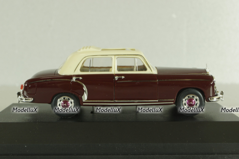 Mercedes 220 S Ponton (W180) 1956, dark red, 4325, Faller 1:43 