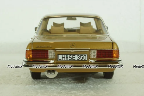Mercedes 350 SE W116 1973 goldmetallic, 183970, Norev 1:18