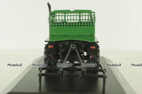 Mercedes Unimog U406 1977, green, Тракторы: история, люди, машины №137, Hachette 1:43