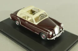 Mercedes-Benz 220 S Ponton (W180) 1956, dark red, 4325, dealer edition, Faller 1:43