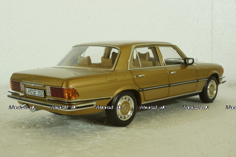 Mercedes 350 SE W116 1973 goldmetallic, 183970, Norev 1:18