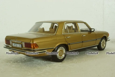 Mercedes 350 SE W116 1973 goldmetallic, 183970, Norev 1:18